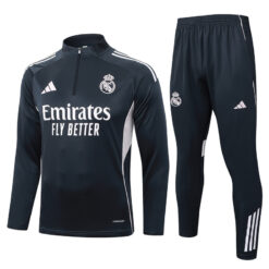 Ensemble Training REAL MADRID Bleu Foncé Gris 2025/26