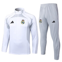 Ensemble Training FC BARCELONE Blanc Gris 2025/26