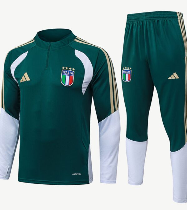 Ensemble Training ITALIE Vert Foncé 2026/27