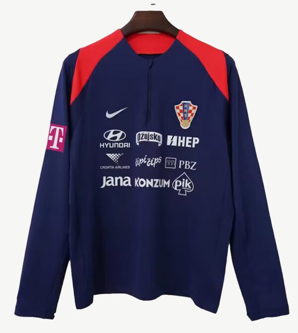 Ensemble Training CROATIE Bleu Foncé 2026/27