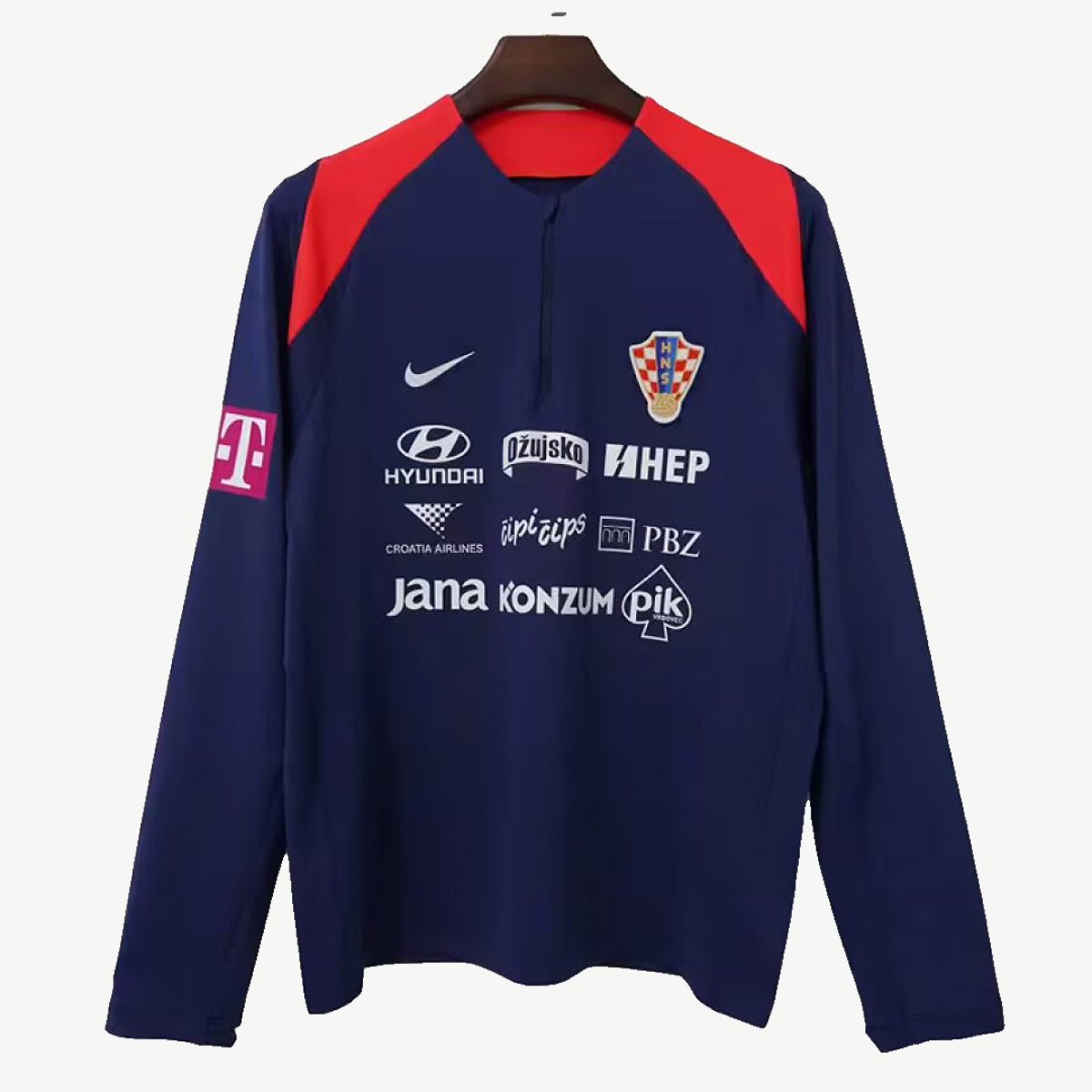 Ensemble Training CROATIE Bleu Foncé 2026/27