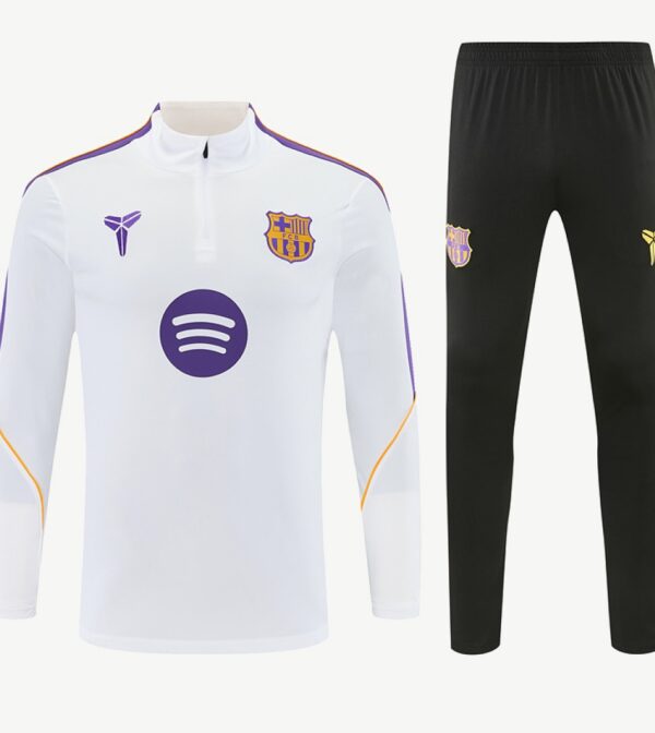 Ensemble Training FC BARCELONE Blanc 2026/27