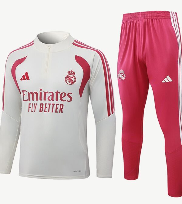 Ensemble Training REAL MADRID Beige 2026/27