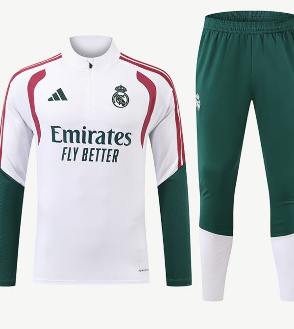 Ensemble Training REAL MADRID Blanc 2026/27