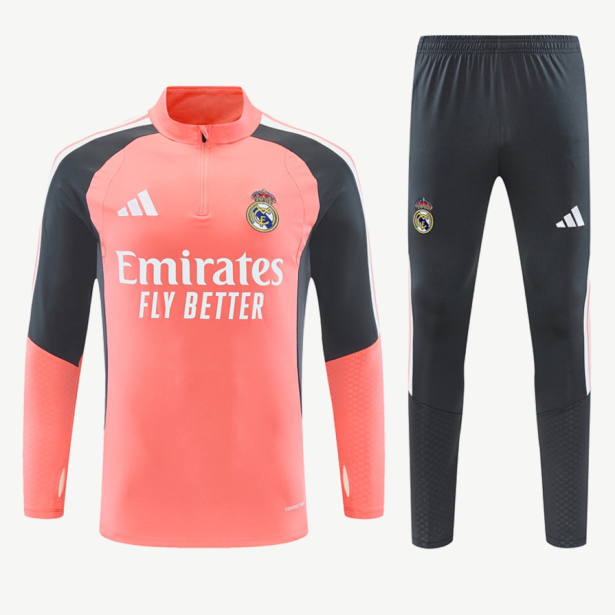Real Madrid Training Set Orange Pink 2026/27