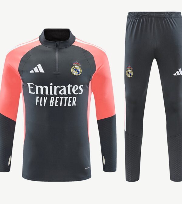 Ensemble Training REAL MADRID BLEU FONCÉ Gris 2026/27