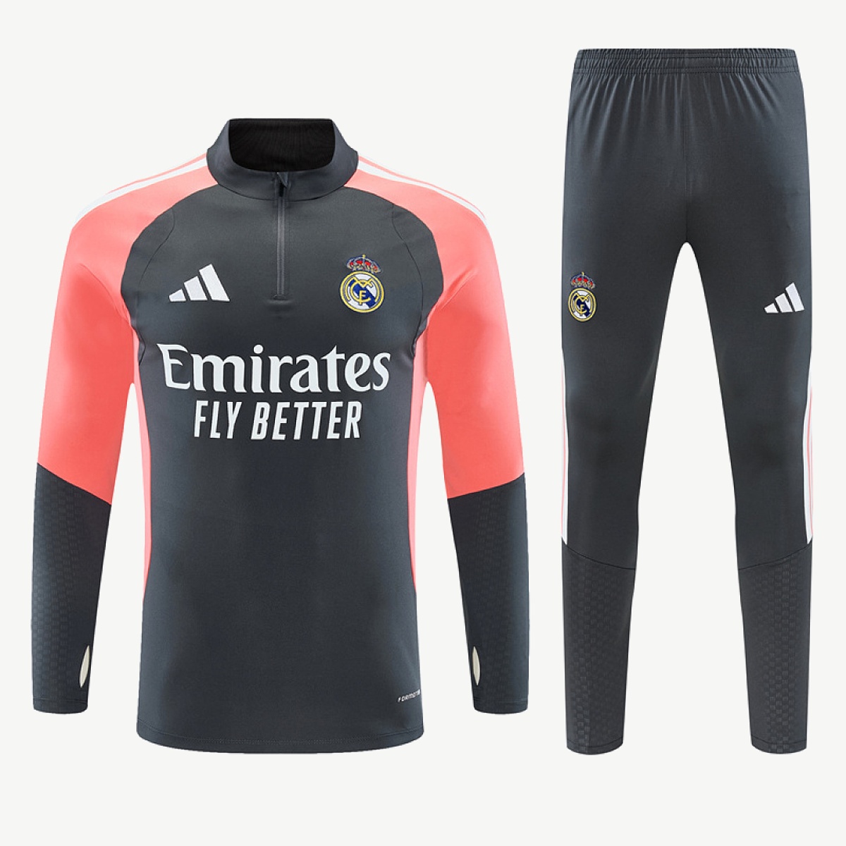 Ensemble Training REAL MADRID BLEU FONCÉ Gris 2026/27